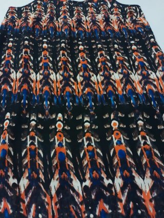 Vestido corto Easy Wear estampado M/38