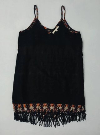 Vestido corto Easy Wear estampado M/38