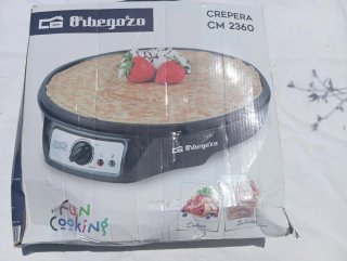 Crepera Orbegozo CM2360 Nueva Caja 30cm 1000W