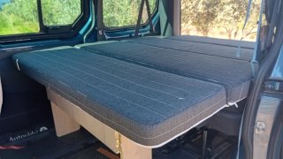 Asiento Cama Furgoneta Camper