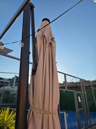 Parasol rectangular aluminio Naterial 282cm×391cm
