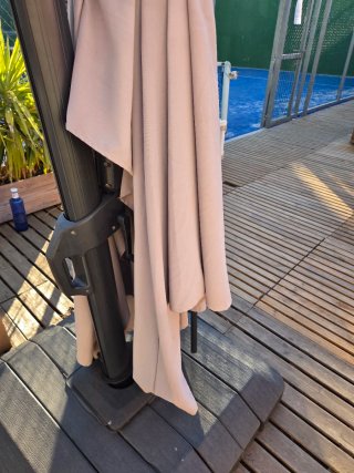 Parasol rectangular aluminio Naterial 282cm×391cm