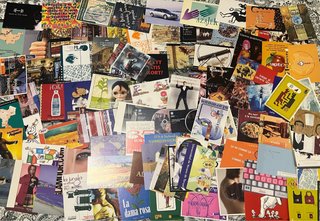 500 Tarjetas Publicitarias tamaño de postales