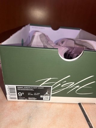 Jordan Flight Court Donna Rosa/Grigio