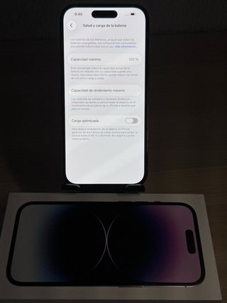 iPhone 14 Pro 128GB /100%/ORIGINAL /NEGRO