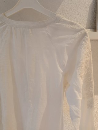Blusa Mango Blanca Talla S