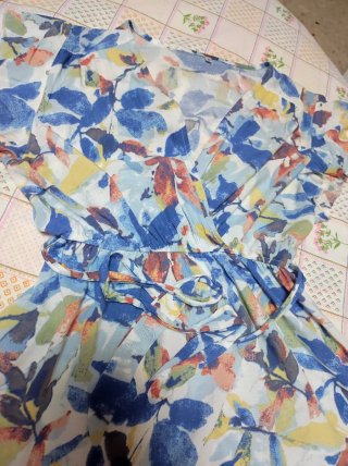 Vestido estampado floral talla L/XL