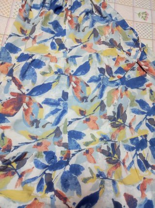 Vestido estampado floral talla L/XL