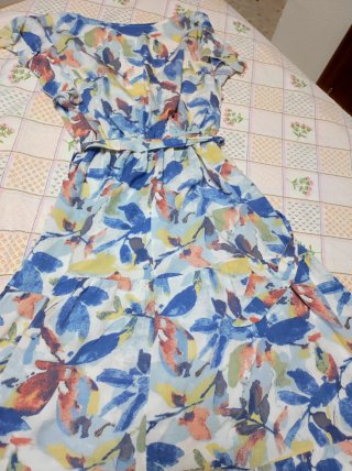 Vestido estampado floral talla L/XL