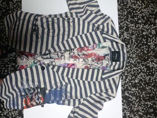 Americana Desigual Talla M Rayas