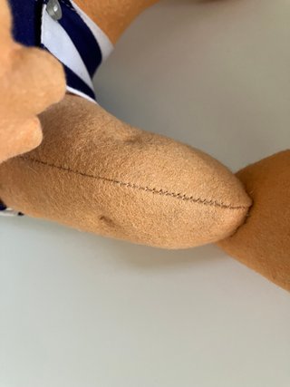 Muñecas de fieltro vintage