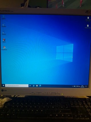 PC HP Re-formateado