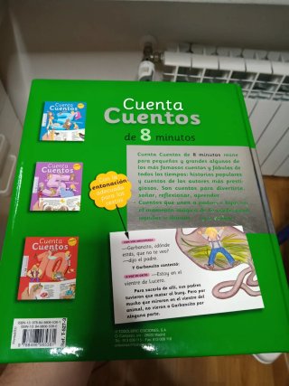3 cuentos infantiles (1 cars y 2 cuenta cuentos)