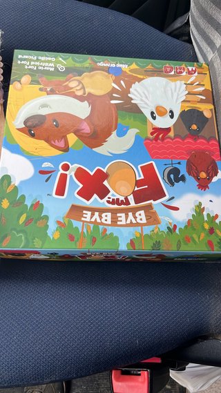 Juego de mesa Bye bye Mr Fox