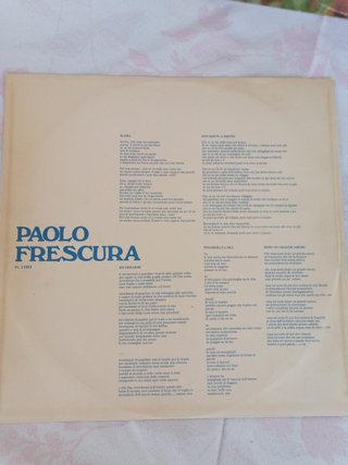 Vinile 33 giri Paolo Frescura - Album Omonimo 1978