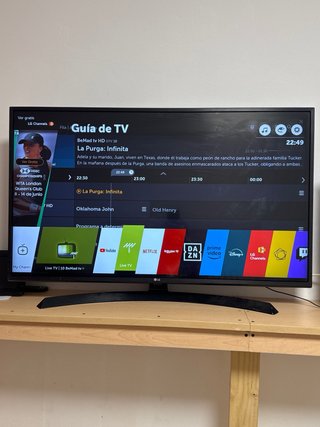 LG 43” Smart TV