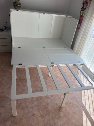 Cama  blanca