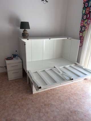Cama  blanca