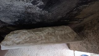 Fregadero de mármol grande