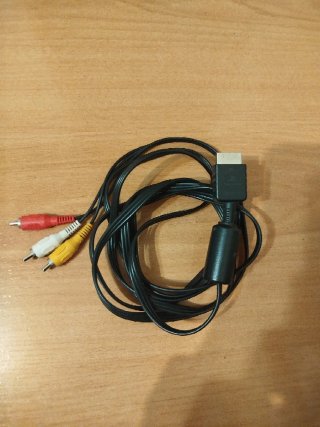 Cable AV PlayStation Sony (PS1, PS2, y PS3)