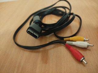Cable AV PlayStation Sony (PS1, PS2, y PS3)
