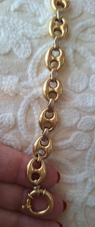 Pulsera Calabrote oro 18K