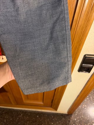 Pantalón Stradivarius gris talla L