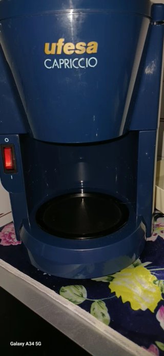 Cafetera Ufesa Capriccio Azul