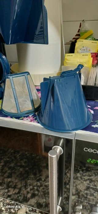 Cafetera Ufesa Capriccio Azul