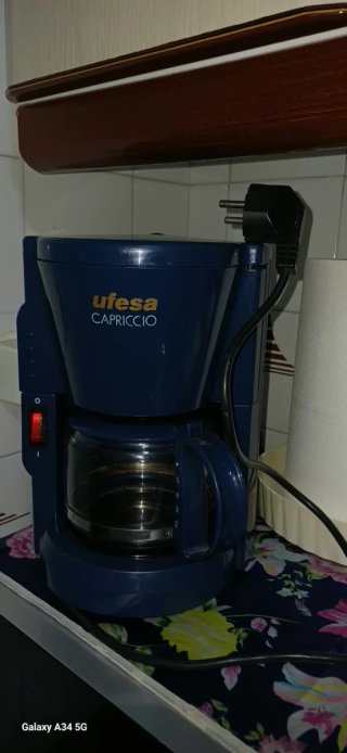 Cafetera Ufesa Capriccio Azul