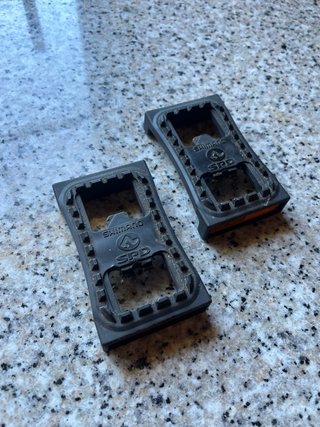 Adaptador para calas Shimano SPD