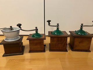 4 Antichi Macinini da Caffè