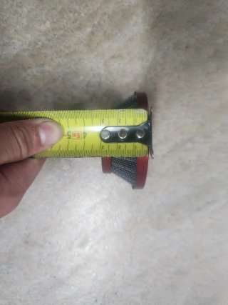 Filtro aire carburador minimoto rojo