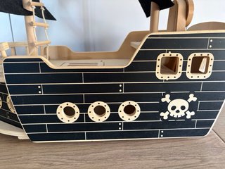 Barco Pirata de Madera