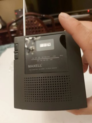 Radio sveglia digitale Maxell FM
