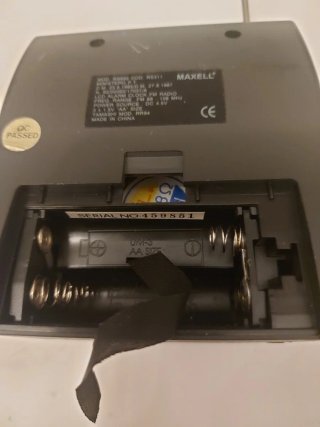 Radio sveglia digitale Maxell FM