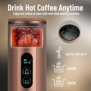 Cafetera Espresso Portátil Caps