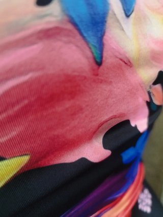 Vestido fiesta flecos talla válida desde XS a L