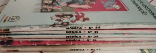 Lote Revistas Mônica Vintage Turma da Mônica