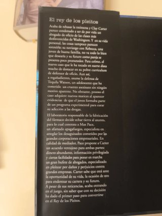 El rey de los pleitos. John Grisham.