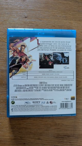 El último gran héroe Blu-ray Arnold Schwarzenegger