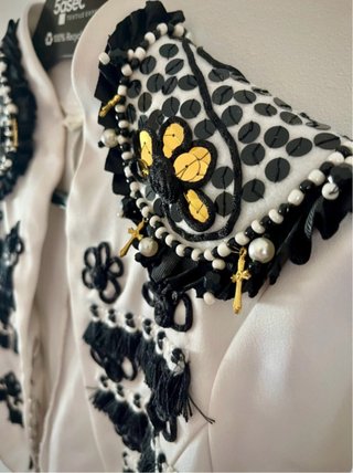 Chaqueta Torera Blanca