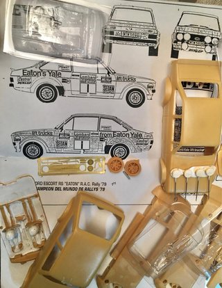 Lote Ford Escort MK Talbot Lotus Simca Scalextric