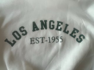 Sudadera corta de chica. Talla XS