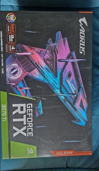 AORUS MASTER RTX 3070 Ti 8GB GDDR6X 256-bit