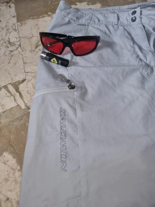 Pantalón técnico Salomon pirata 3/4 gris