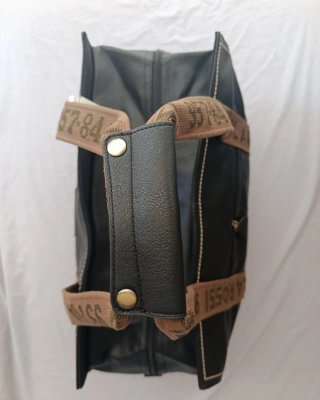 Bolso de viaje Gym Grande Negro con Bandolera