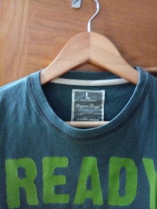 Camiseta READY 3 Talla L Verde