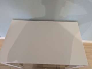 Escritorio IKEA PÅHL blanco patas regulables 5