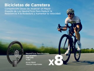 Mini bomba inflador de bicicletas nuevo a estrenar